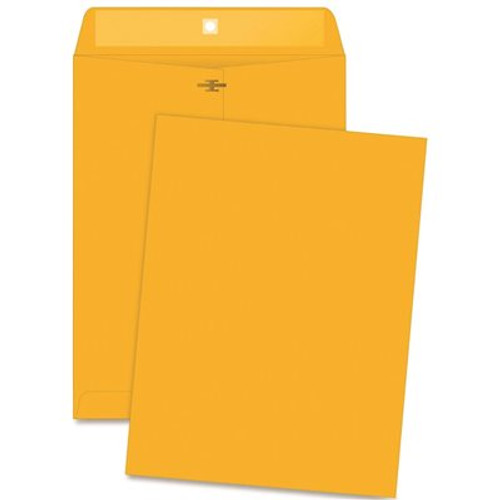 Business Source #90 9 in. x 12 in. Clasp Envelope Heavy-Duty