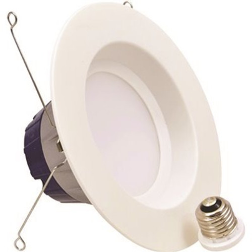 Sylvania CONTRACTOR SERIES LED RECESSED DOWNLIGHT KIT, 10 WATTS, 4000K, 80 CRI, MEDIUM BASE, 120 VOLTS, WHITE*