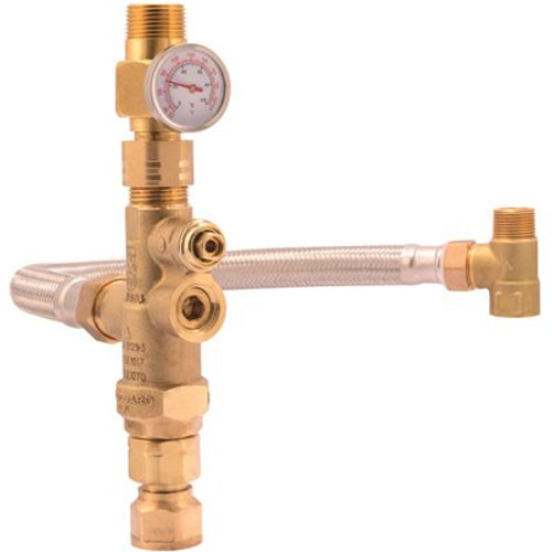 Cash Acme Water Heater Tank Booster Pro with Temperature Gauge