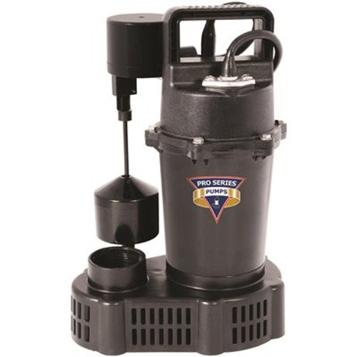 Pro Series Pumps 1/3 HP Sump Pump With Vertical Float Switch