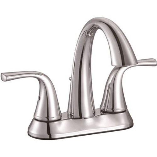Premier Creswell 4 in. Centerset 2-Handle Bathroom Faucet in Chrome