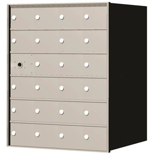 Florence 1,400 Series 23-Compartment Recess Mount Front Loading Horizontal Mailbox