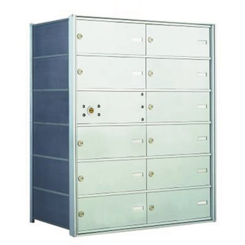 Florence 1,400 Series 11-Compartment Recess-Mount Horizontal Mailbox