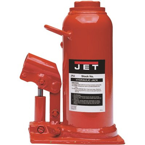 Jet 12-1/2-Ton Capacity Heavy-Duty Industrial Bottle Jack Jet 12-1/2-Ton Capacity Heavy-Duty Industrial Bottle Jack