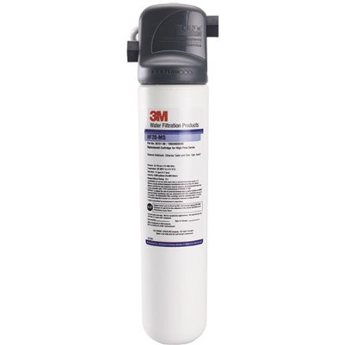 3M High Flow Series Whole House System for Brewed Coffee and Hot Tea Applications featuring Valve-in-Head Design