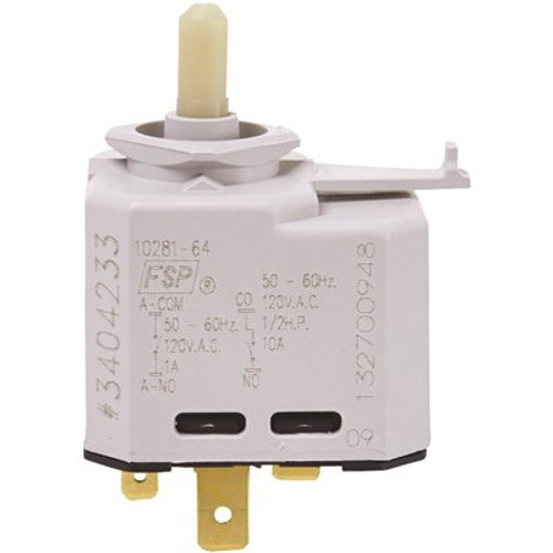 Whirlpool Dryer Push-To-Start Switch