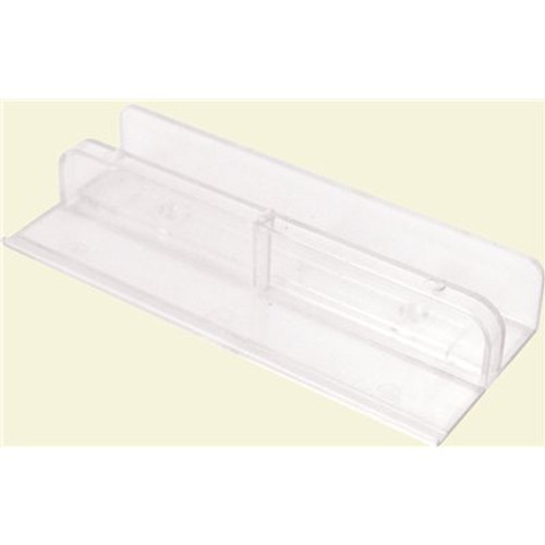 Prime-Line Shower Door International Bottom Guide, Fits 1/2 in. Panels (2-pack)