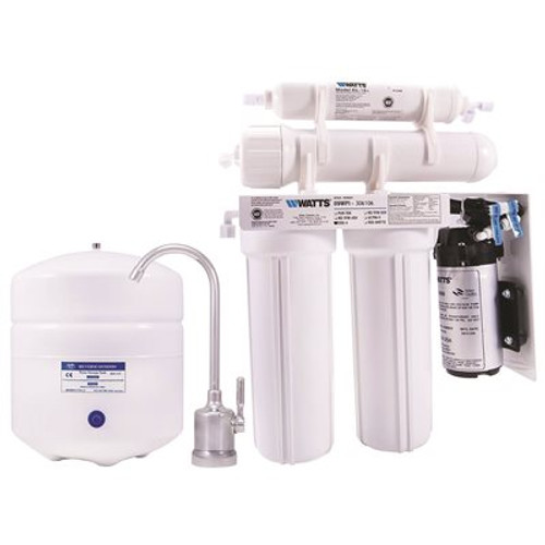 Watts Pure Water 4-Stage Zero Waste Reverse Osmosis Under Sink System