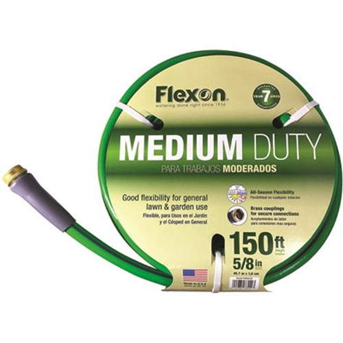 Flexon 5/8 in. Dia x 150 ft. Medium Duty Reel Hose