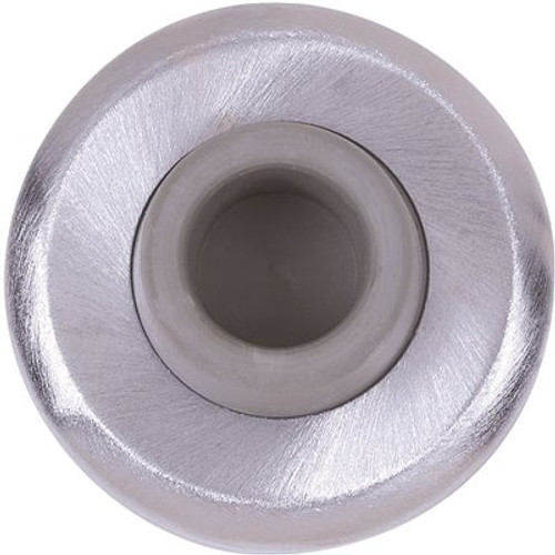 Tell Concave Satin Chrome Wall Bumper Tell Concave Satin Chrome Wall Bumper