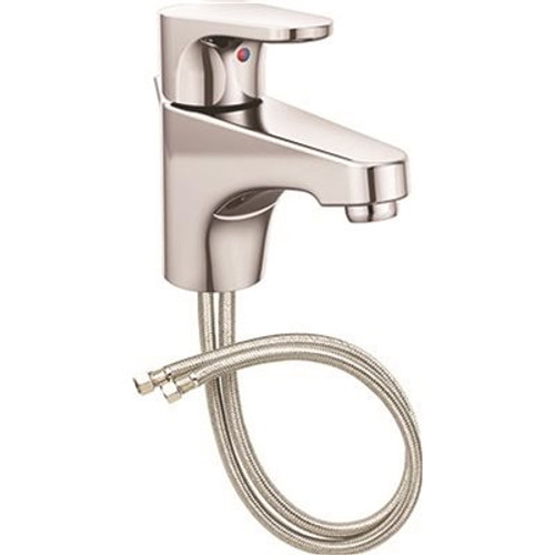 CLEVELAND FAUCET GROUP Edgestone Single Hole Single-Handle Bathroom Faucet with Drain Assembly in Chrome