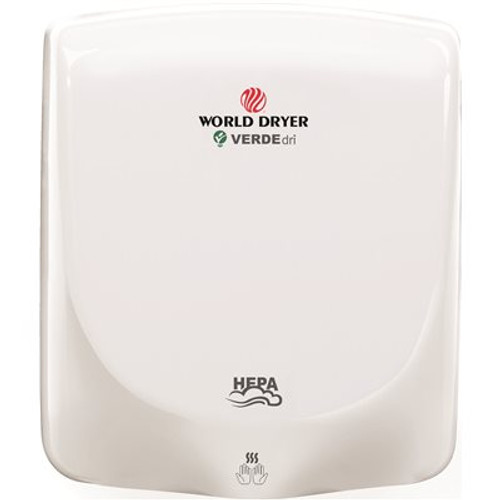 WORLD DRYER CORPORATION White Electric Hand Dryer