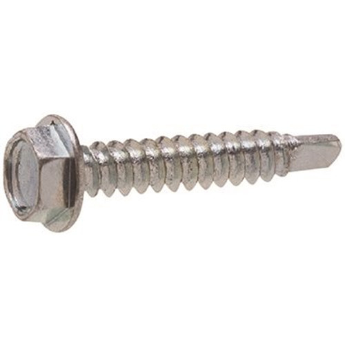 Crown Bolt #8-18 in. x 3/4 in. Hex Screw (30-Pack)