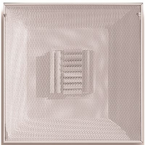 TruAire 24 in. x 24 in. T-Bar Perforated Curved Blade - Supply Diffuser with 8 in. Neck