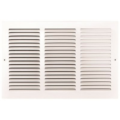 TruAire 16 in. x 10 in. White Stamped Return Air Grille TruAire 16 in. x 10 in. White Stamped Return Air Grille