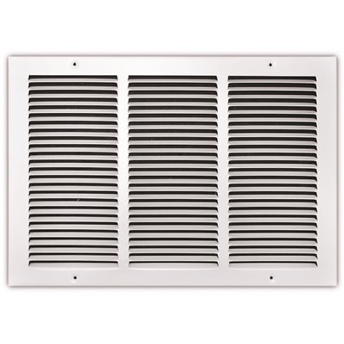TruAire 18 in. x 12 in. White Stamped Return Air Grille TruAire 18 in. x 12 in. White Stamped Return Air Grille