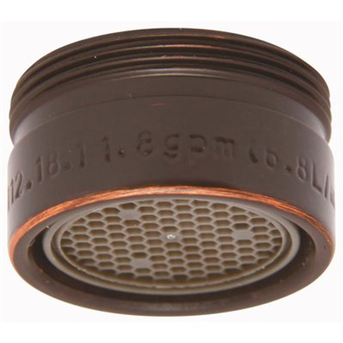 Premier Kitchen Aerator, 1.8 GPM, 15/16 in., Male Thread, Parisian Bronze