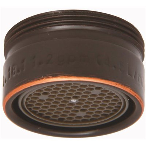 Premier Lavatory Aerator, 1.2 GPM, 15/16 in., Male Thread, Parisian Bronze