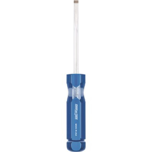 Channellock 1/4 in. Acetate Handle Slotted Screwdriver with 4 in. Shaft