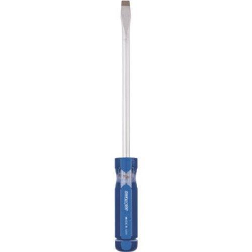 Channellock 3/8 in. Acetate Handle Slotted Screwdriver with 8 in. Shaft