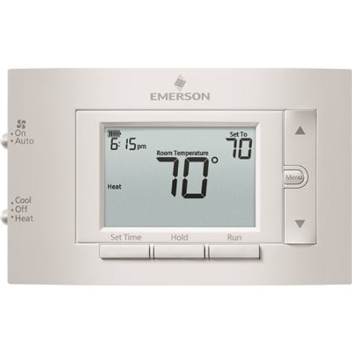 Emerson 7-Day Programmable Conventional (1H/1C) Digital Thermostat