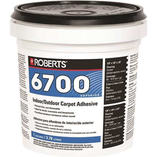 ROBERTS 1 Gal. Indoor/Outdoor Carpet and Artificial Turf Adhesive