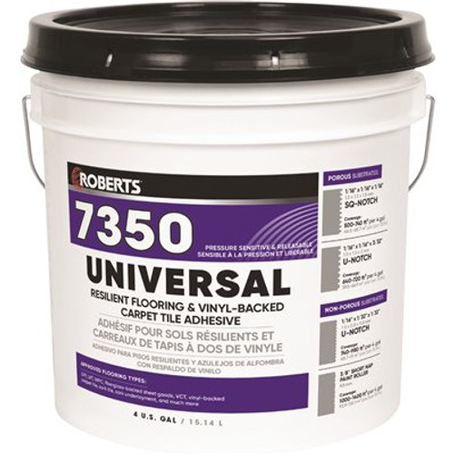 ROBERTS 7350 4 Gal. Universal Flooring Adhesive