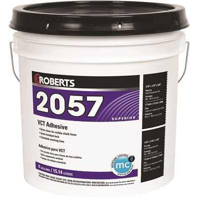 ROBERTS 4 Gal. Vinyl Composition Tile Floor Adhesive