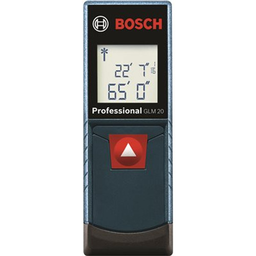 Bosch Tools BOSCH LASER DISTANCE MEASURING, GLM 20 LASER MEASURE 65 FT.