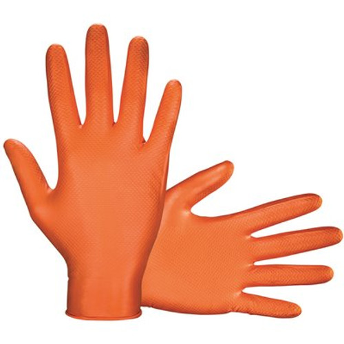 SAS Astro-Grip 8 Mil Nitrile Powder-Free Disposable Gloves, X-Large (100 Gloves/Box)