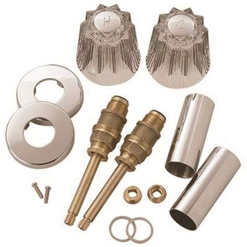BrassCraft Tub and Shower Rebuild Kit for Price Pfister Windsor Faucets in Acrylic BrassCraft Tub and Shower Rebuild Kit for Price Pfister Windsor Faucets in Acrylic