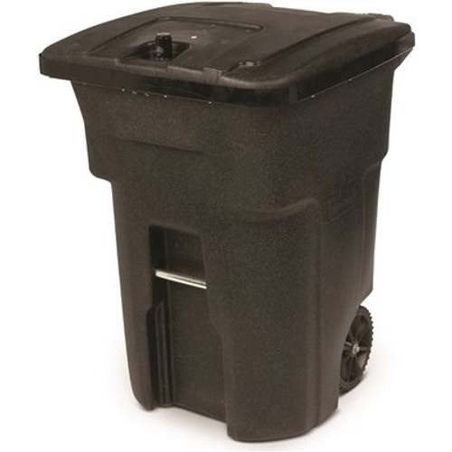 Toter 96-Gal. Black Bear-Tight Wheeled Trash Can