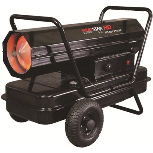 Heatstar 175,000 BTU Heavy Duty Forced Air Kerosene Portable Heater