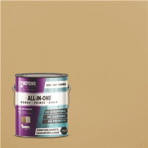 1 gal. Linen Furniture, Cabinets, Countertops and More Multi-Surface All-in-One Interior/Exterior Refinishing Paint