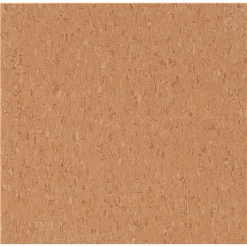 Imperial Texture VCT 12 in. x 12 in. Curried Caramel Standard Excelon Commercial Vinyl Tile (45 sq. ft. / case)