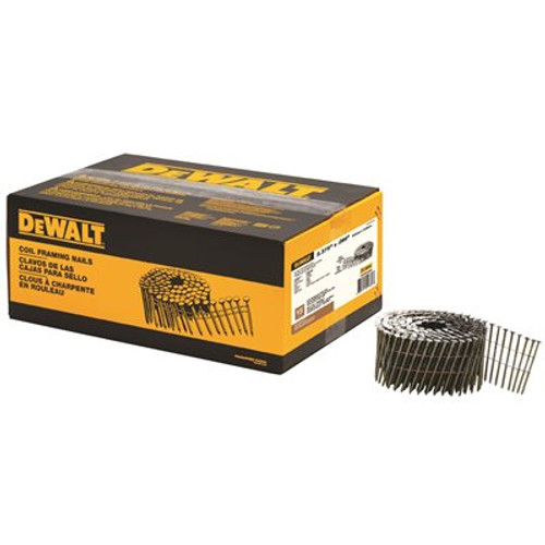 DEWALT 2-1/2 in. x 0.099 in. Metal Coil Nails (3600 per Box)