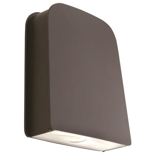 Sylvania 40-Watt Integrated LED Bronze Weather Resistant Slim Wall Pack Light, 5000K