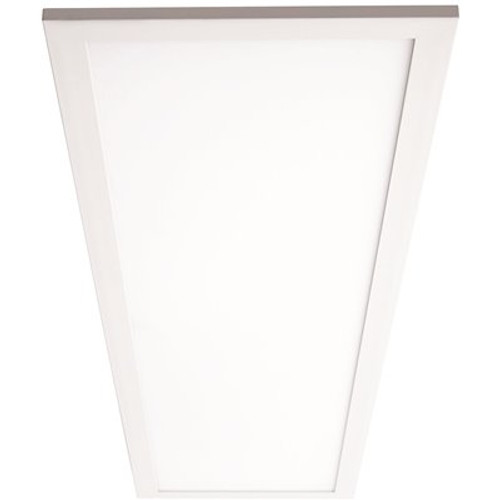 Sylvania 1 ft. x 4 ft. 32-Watt White Integrated LED Edge-Lit Panel Light 3500K CCT with Emergency Battery Backup