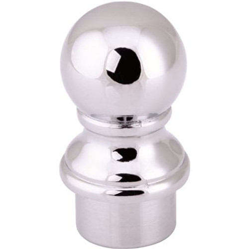Premier 0.63 in. Faucet Spout Cap Finial in Chrome