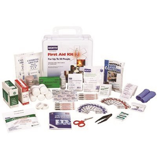 Honeywell North 50-Person Indoor/Outdoor Class A Plastic Case First Aid Kit