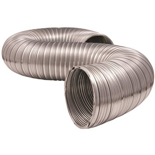 Everbilt 4 in. x 8 ft. Heavy-Duty Semi-Rigid Aluminum Duct