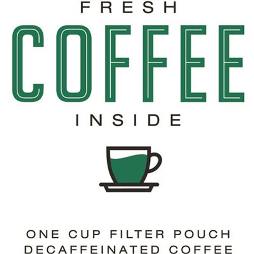 Decaf Individually Wrapped Single-Cup Filter Pod Fresh Coffee Inside (200 per Case)