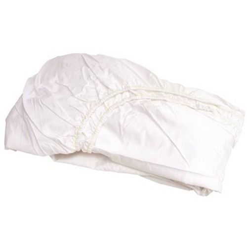 T250 Full Fitted Sheets, 54 in. x 80 in. x 115 in. White (12-Each Per Case)