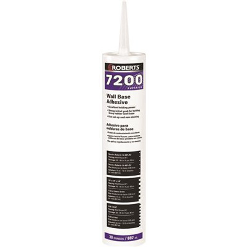 Roberts 30 fl. oz. Wall and Cove Base Adhesive in Cartridge Tube