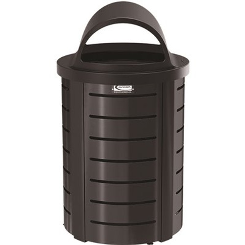 Suncast Commercial 35 Gal. Metal Touchless Outdoor Trash Can Suncast Commercial 35 Gal. Metal Touchless Outdoor Trash Can