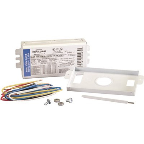 Keystone Technologies Keystone Technologies 26-Watt 1 or 2-Lamp CFL Rapid Start Electronic Fluorescent Replacement Ballast