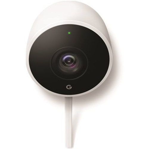 Google Nest Cam Outdoor - 1080p Wired Smart Home Security Camera