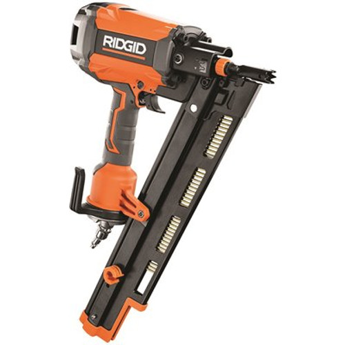 RIDGID Pneumatic 21-Degree 3-1/2 in. Round Head Framing Nailer