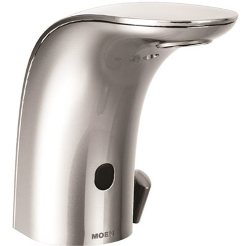 MOEN M-Power Battery Powered Single Hole Touchless Bathroom Faucet in Chrome