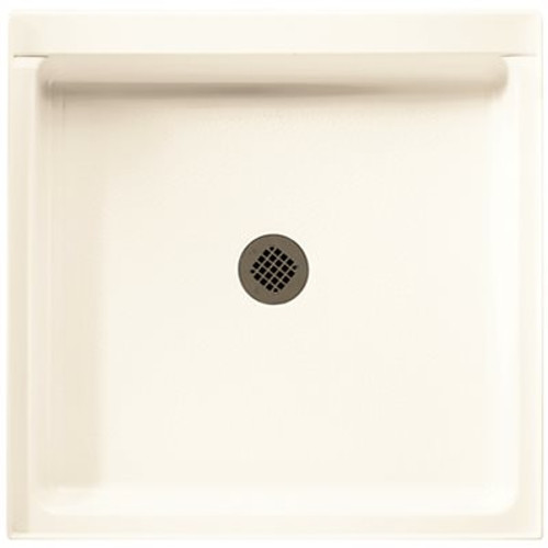 Swan Veritek 36 in. x 36 in. Single Threshold Shower Pan in White